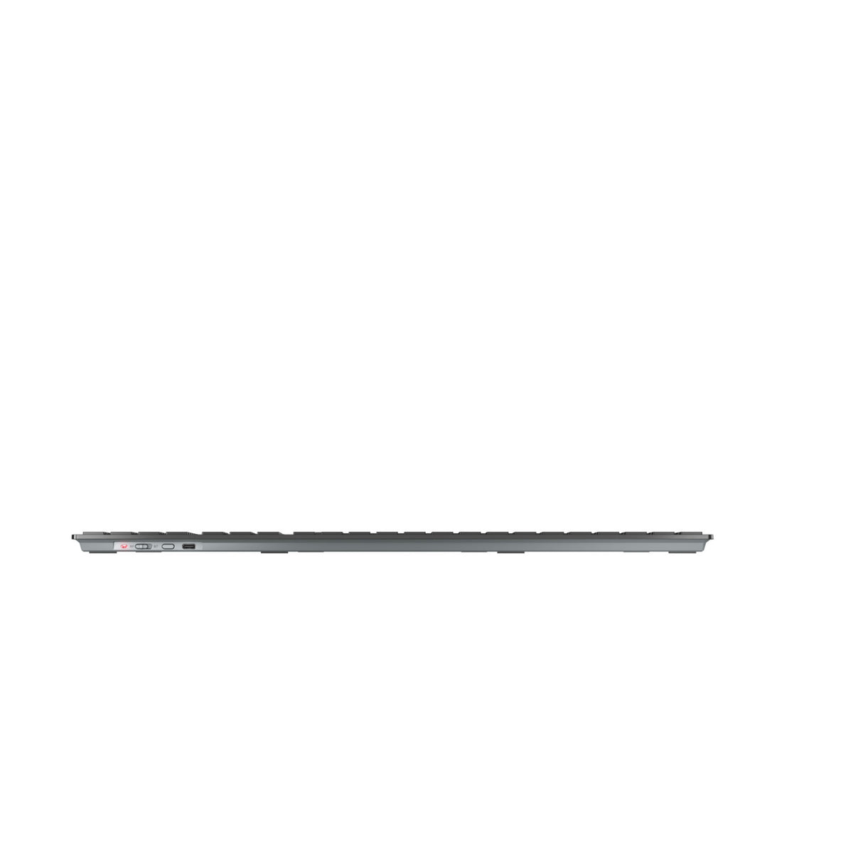 CHERRY KW 9100 SLIM tastatur Universel RF trådløs + Bluetooth QWERTY Nordisk Sort