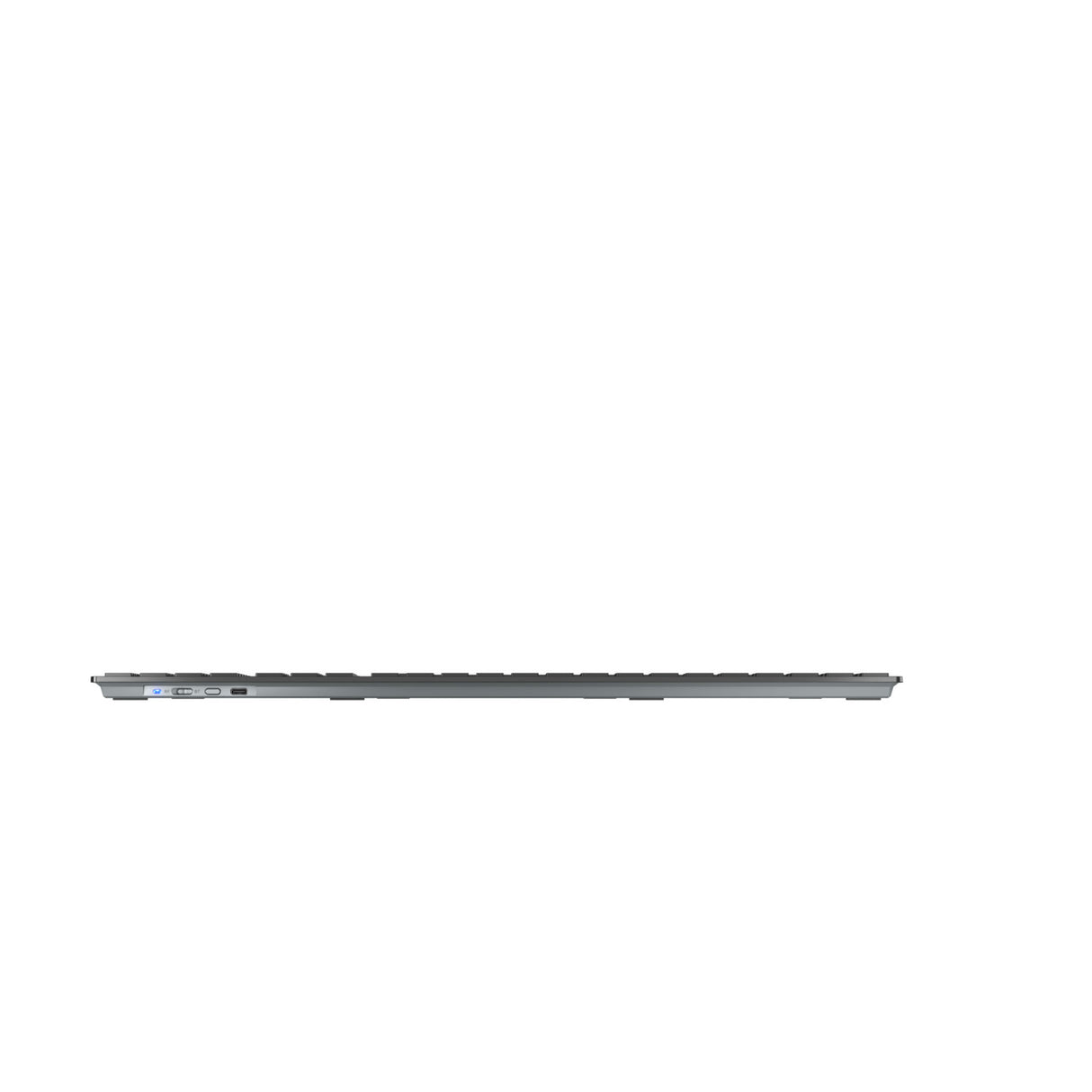CHERRY KW 9100 SLIM tastatur Universel RF trådløs + Bluetooth QWERTY Nordisk Sort