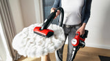Bosch BCS711PET stav støvsuger & elektrisk kost Stick vakuum Batteri Dry Poseløs 0,3 L Sort, Rød 3 At