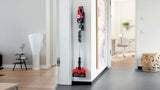 Bosch BCS711PET stav støvsuger & elektrisk kost Stick vakuum Batteri Dry Poseløs 0,3 L Sort, Rød 3 At