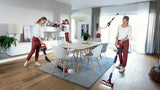 Bosch BCS711PET stav støvsuger & elektrisk kost Stick vakuum Batteri Dry Poseløs 0,3 L Sort, Rød 3 At