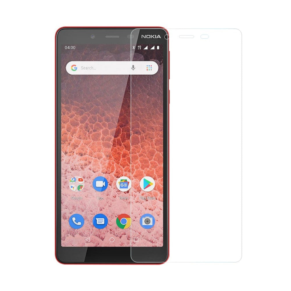 Nokia 1 Plus - Hærdet beskyttelsesglas 0,3mm (Bulk)