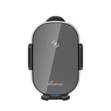 MediaRange MRMA117 oplader til mobil enhed Smartphone Sort Trådløs opladning Hurtig opladning Automatisk