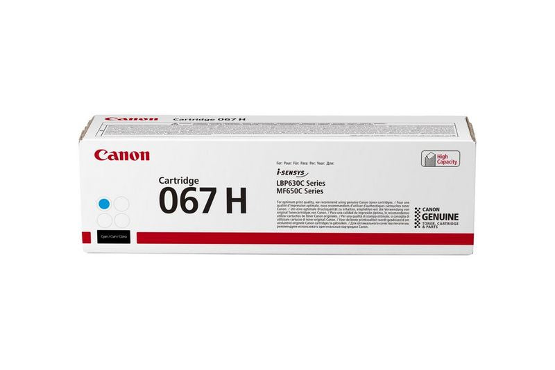Canon 067H tonerpatron 1 stk Original Blå