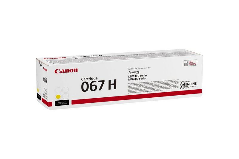 Canon 067H tonerpatron 1 stk Original Gul