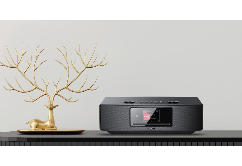 Kenwood CR-ST700SCD-S smart radio HiFi system, sølv