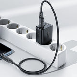 Acefast oplader 2x USB 18W QC 3.0, AFC, FCP hvid (A33 hvid)