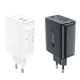 Acefast A29 PD50W GaN (USB-C + USB-C) dobbelt port oplader sort