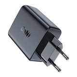 Acefast A29 PD50W GaN (USB-C + USB-C) dobbelt port oplader sort