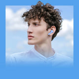Acefast T6 TWS Bluetooth In-Ear trådløse hovedtelefoner - lysblå
