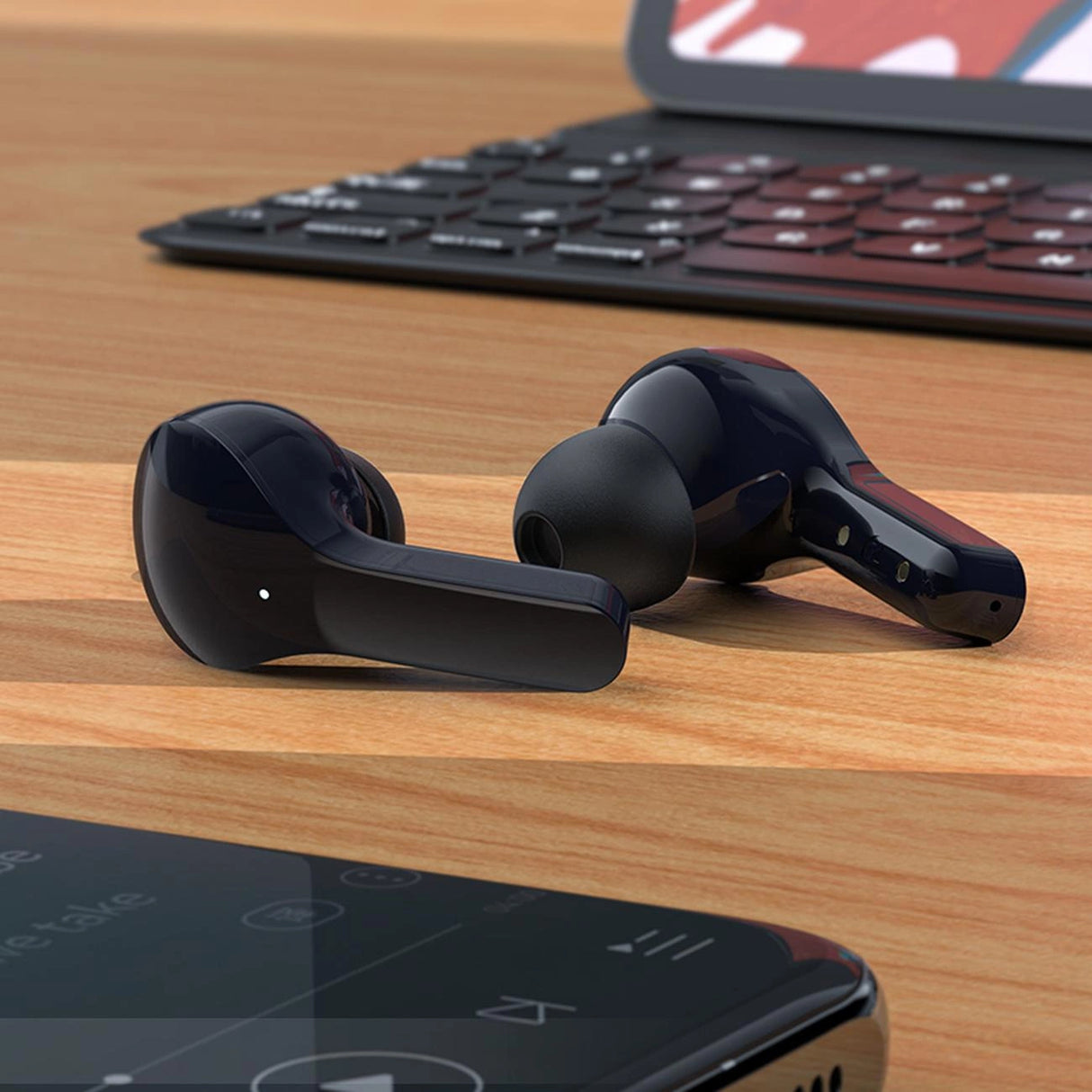 Acefast T6 TWS Bluetooth In-Ear trådløse hovedtelefoner - Pink