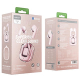 Acefast T6 TWS Bluetooth In-Ear trådløse hovedtelefoner - Pink