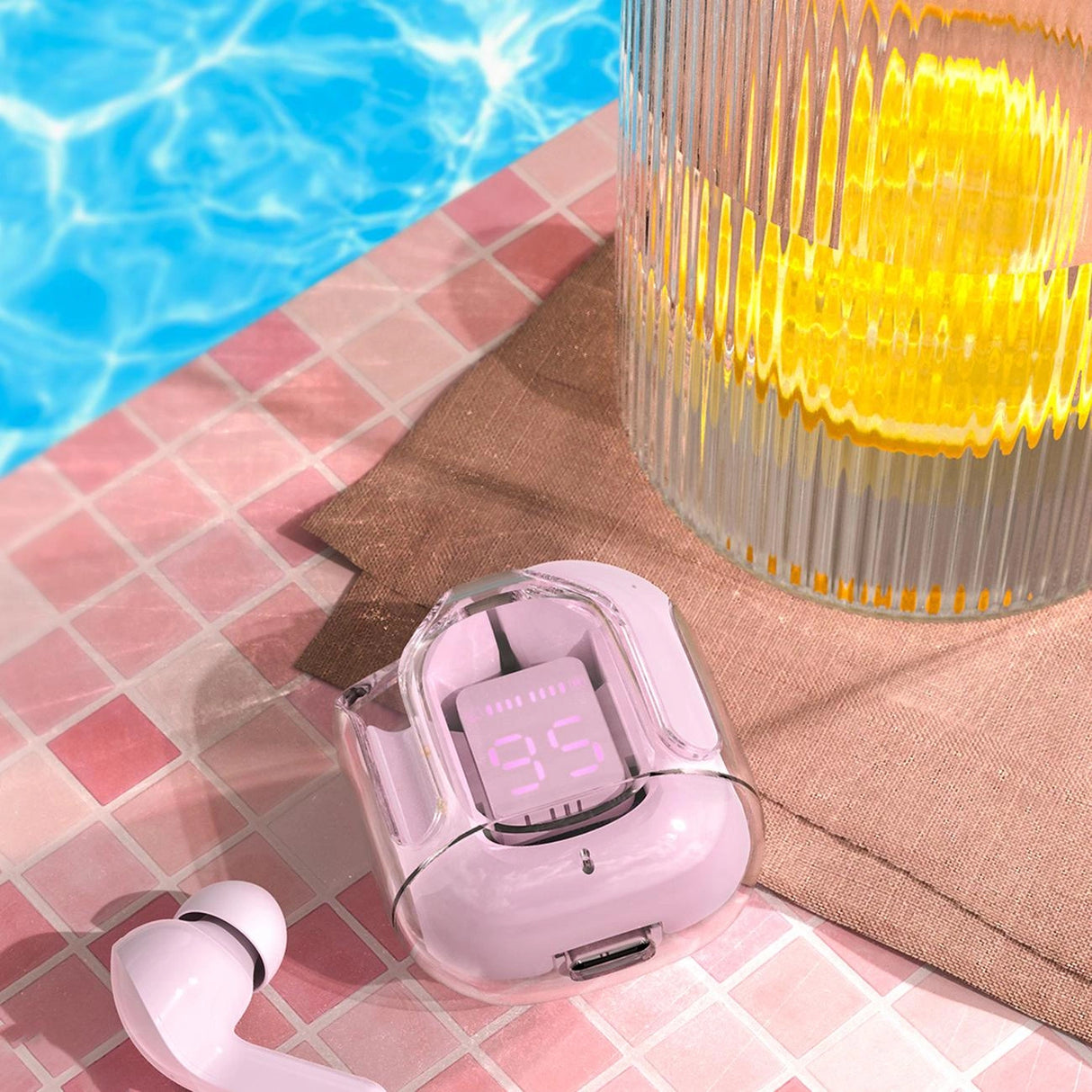 Acefast T6 TWS Bluetooth In-Ear trådløse hovedtelefoner - Pink