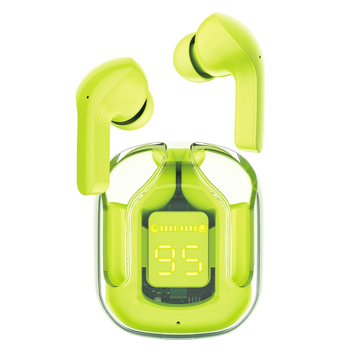 Acefast T6 TWS Bluetooth In-Ear trådløse hovedtelefoner - Grøn