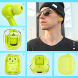 Acefast T6 TWS Bluetooth In-Ear trådløse hovedtelefoner - Grøn