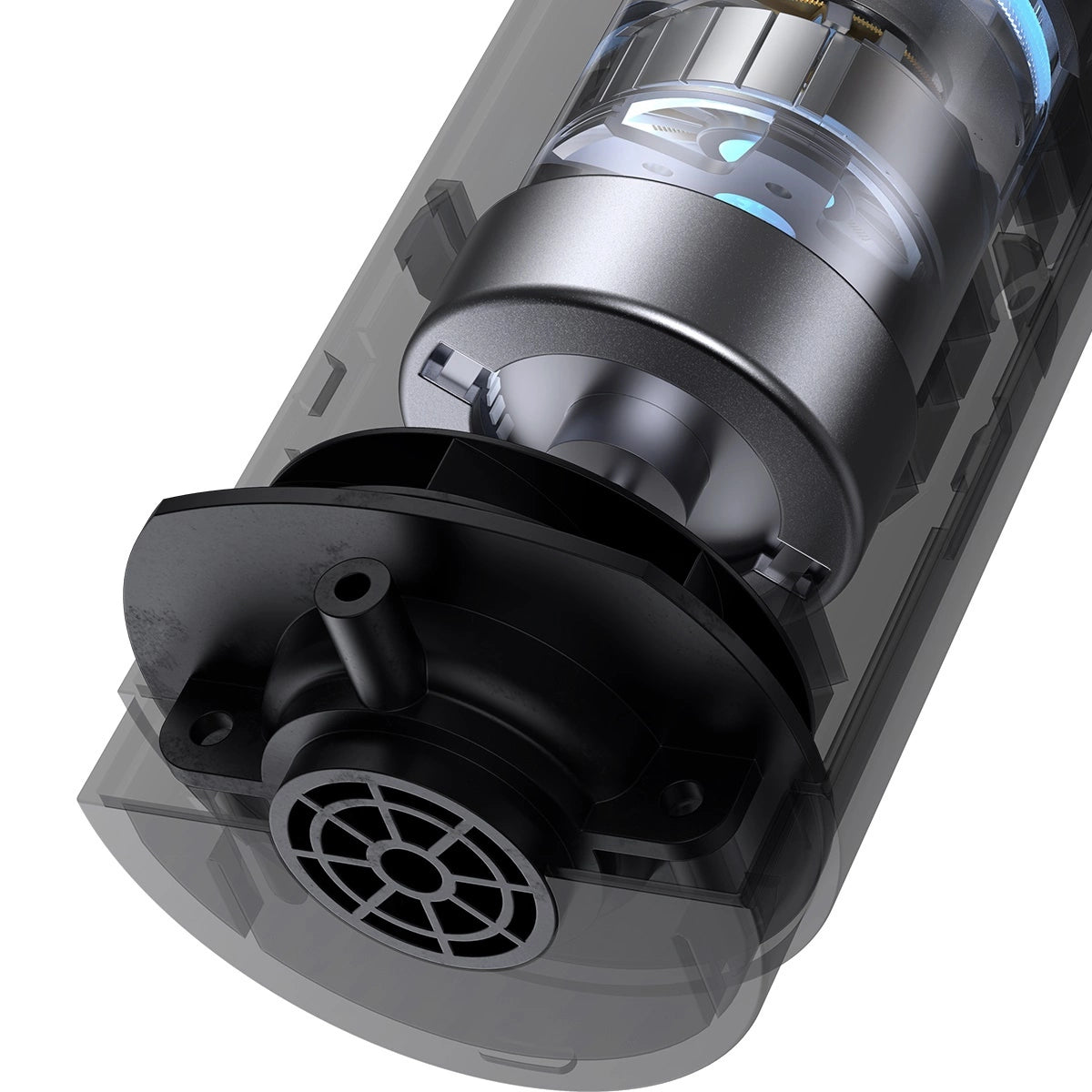 Baseus A1 mini trådløs bilstøvsuger 4000Pa, 30W blå (VCAQ010003)