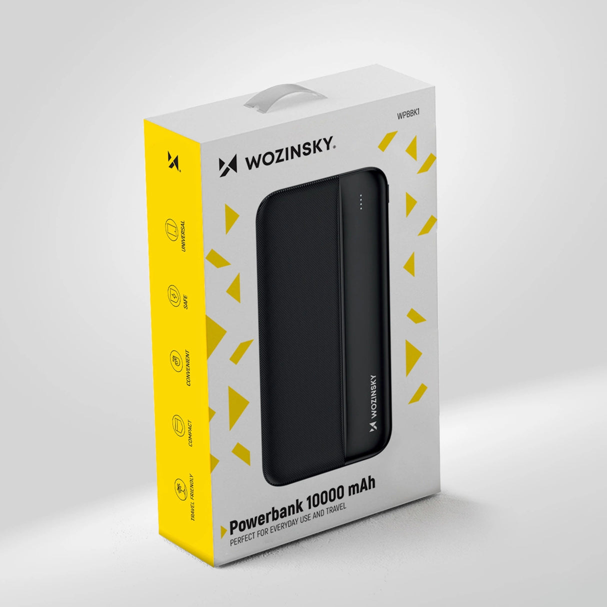 Wozinsky powerbank Li-Po 10000mAh 2 x USB sort (WPBBK1)