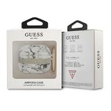 Guess GUA3HCHMAG AirPods 3 cover grå/grå Marble Strap Collection