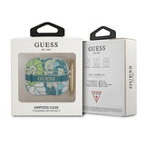 Guess GUA3HHFLN AirPods 3 cover grøn/grøn Flower Strap Collection