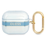 Guess GUA3HHTSB AirPods 3 cover blå/blå Strap Collection