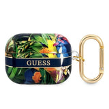 Guess GUAPHHFLB AirPods Pro cover blå/blå Flower Strap Collection
