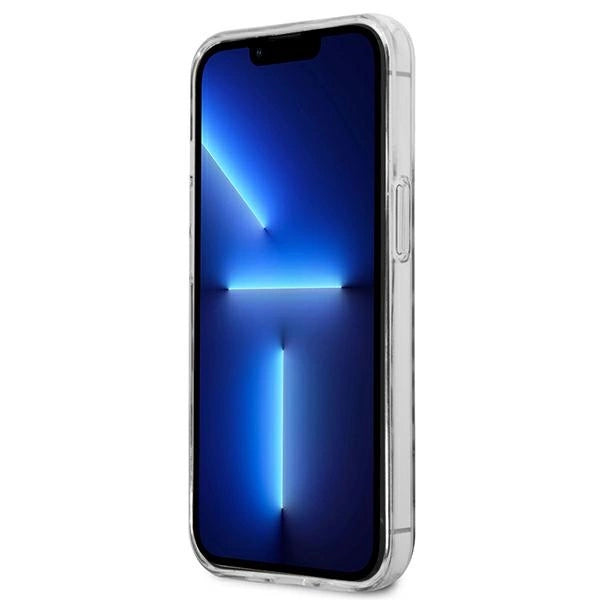 Guess GUHCP13LHSLEOK iPhone 13 Pro / 13 6.1" grå/grå hardcase Leopard