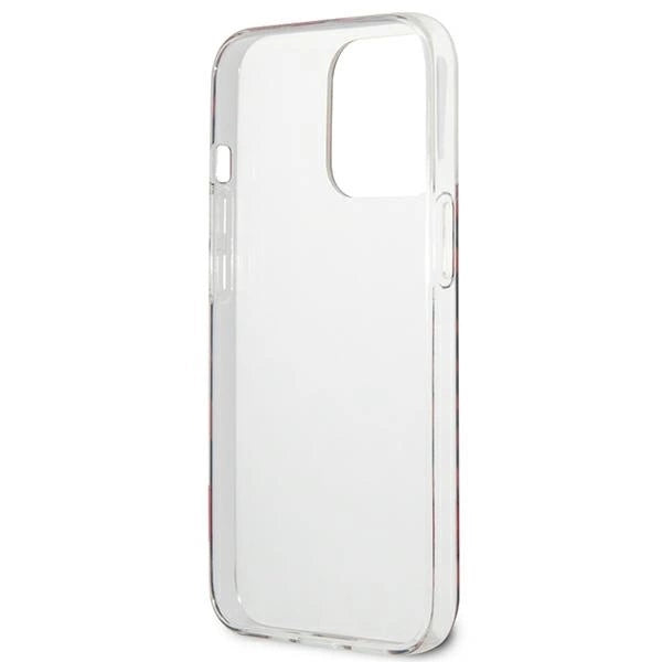 Guess GUHCP13LHSLEOR iPhone 13 Pro / 13 6.1" rød/rød hardcase Leopard