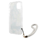 Guess GUHCP13MHFLSN iPhone 13 6.1" grøn/grøn hardcase Flower Strap