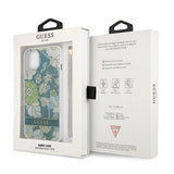 Guess GUHCP13SHFLSN iPhone 13 mini 5.4" grøn/grøn hardcase Flower Strap