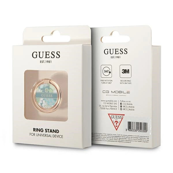 Guess Ring stand GURSHCHMAN grøn/grøn blomst
