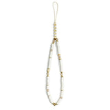 Guess pendant GUSTPEAW Telefonrem hvid/hvid Heishi perler