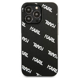 Karl Lagerfeld KLHCP13LPULMBK3 iPhone 13 Pro / 13 6,1" hardcase sort Allover