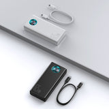 Baseus Amblight powerbank 65W 30000mAh Overseas Edition white (PPLG000102)