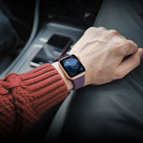 Silicone Strap APS til Apple Watch 38/40/41mm Strap Watchband - Rød