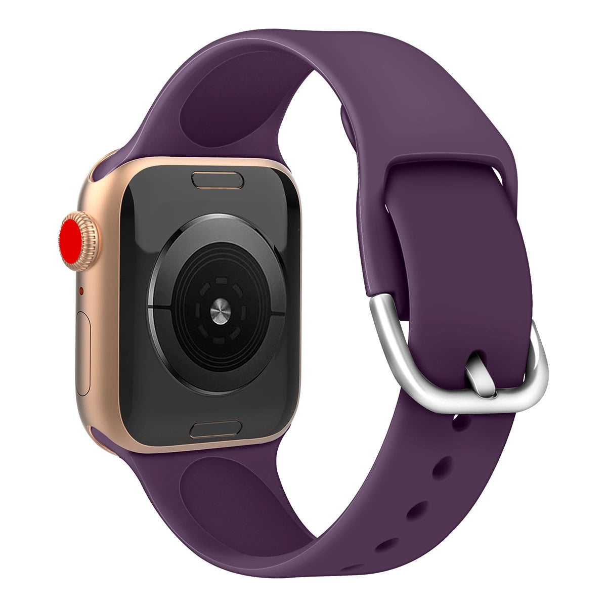 Silicone Strap APS til Apple Watch 38/40/41mm Strap Watch Armbånd - Gul