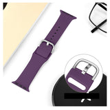 Silicone Strap APS til Apple Watch 42/44/45mm Strap Watchband - Rød