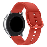 Silicone Strap TYS band til Samsung Galaxy Watch 40 / 41 / 42 / 43 / 44 mm - rød