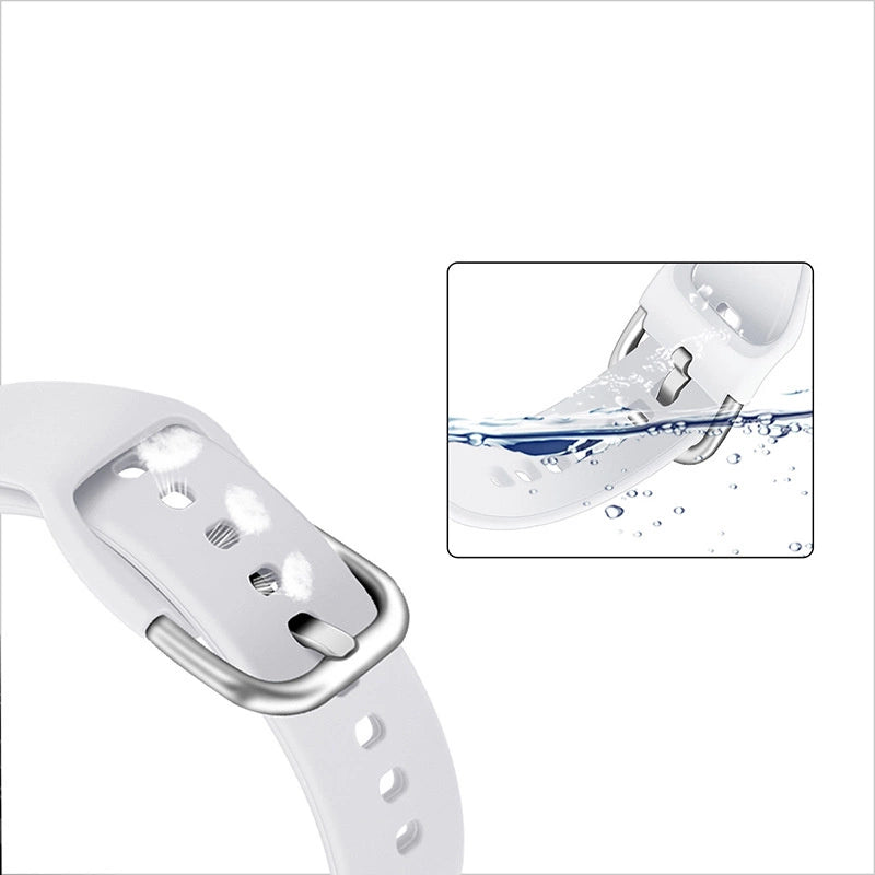 Silicone Strap TYS band til Samsung Galaxy Watch 40 / 41 / 42 / 43 / 44 mm - rød