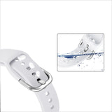 Silicone Strap TYS band til Samsung Galaxy Watch 40 / 41 / 42 / 43 / 44 mm - rød