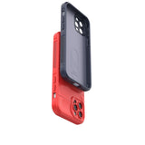 Magic Shield Case til iPhone 12 Pro fleksibelt pansret burgundy cover