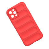 Magic Shield Case til iPhone 12 Pro fleksibelt pansret burgundy cover
