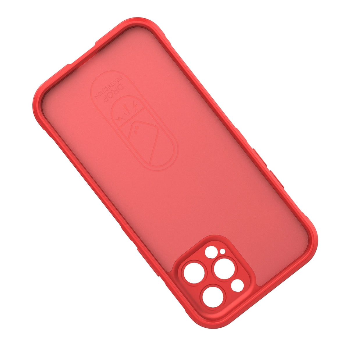 Magic Shield Case til iPhone 12 Pro fleksibelt pansret burgundy cover