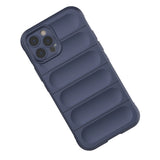 Magic Shield Case til iPhone 12 Pro fleksibelt pansret burgundy cover