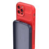 Magic Shield Case til iPhone 12 Pro fleksibelt pansret burgundy cover