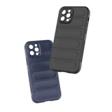 Magic Shield Case til iPhone 12 Pro fleksibelt pansret burgundy cover