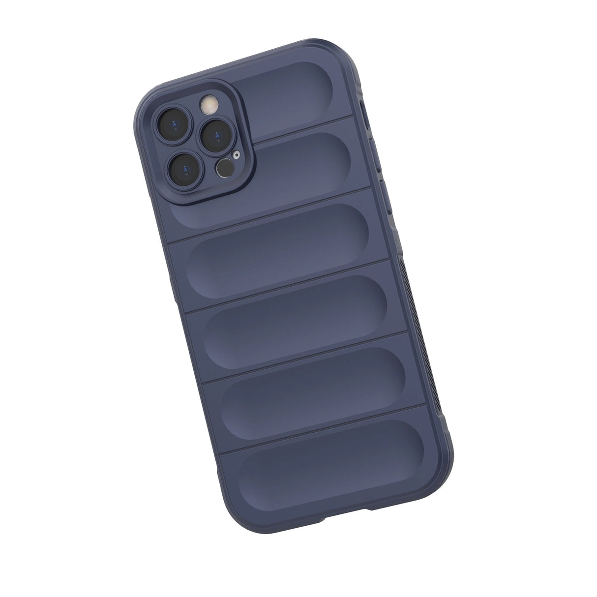 Magic Shield Case til iPhone 12 Pro fleksibelt pansret burgundy cover