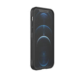 Magic Shield Case til iPhone 12 Pro fleksibelt pansret burgundy cover
