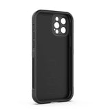 Magic Shield Case til iPhone 12 Pro fleksibelt pansret burgundy cover