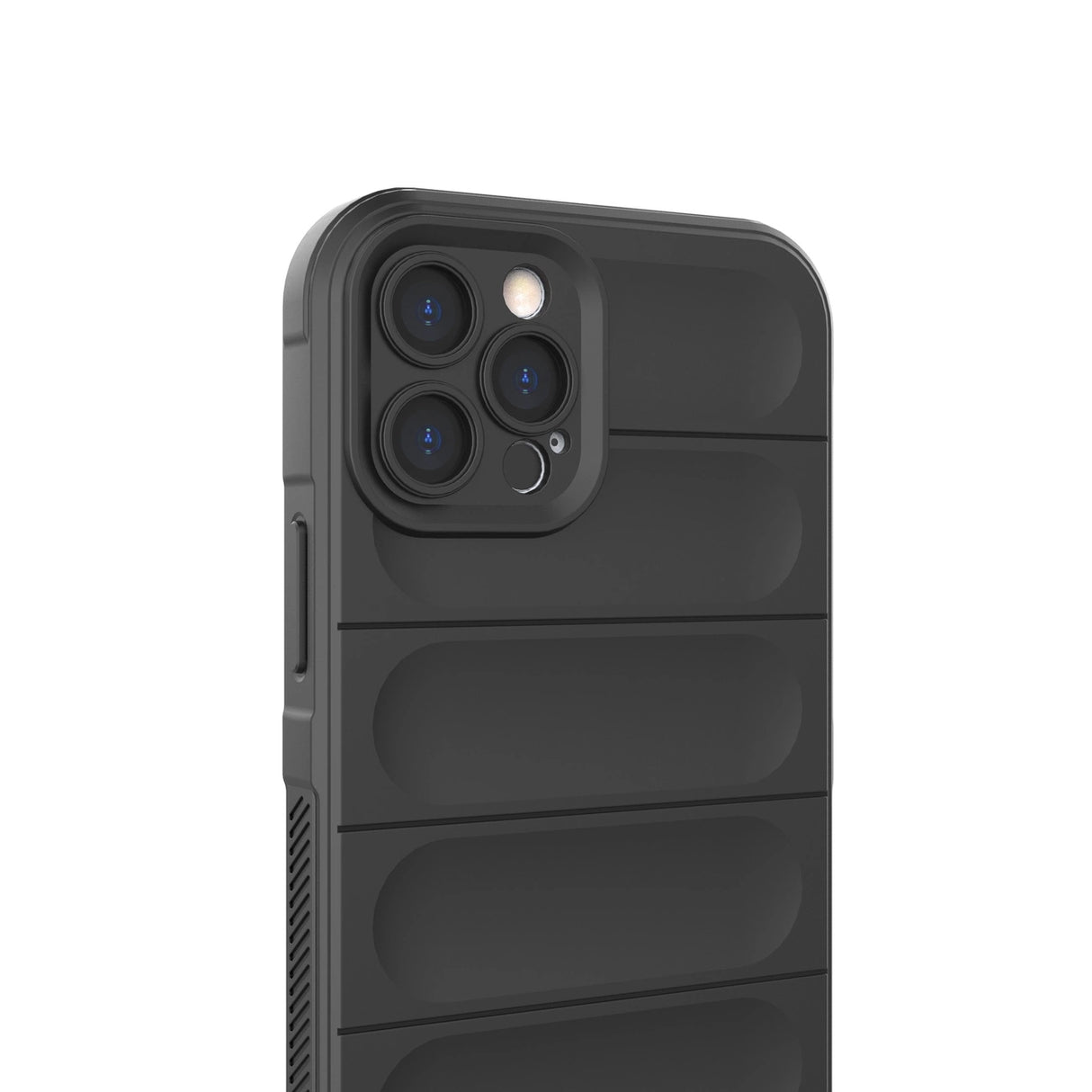 Magic Shield Case til iPhone 12 Pro fleksibelt pansret burgundy cover