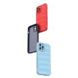 Magic Shield Case til iPhone 12 Pro Max fleksibelt pansret mørkblå cover